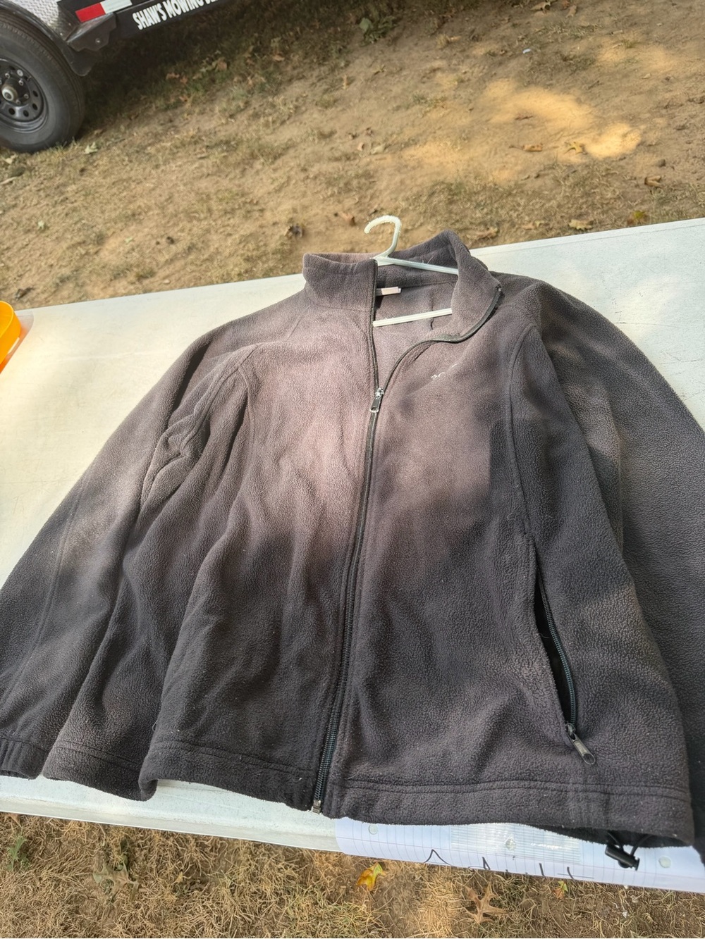 Men's Full-Zip Fleece Jacket - black